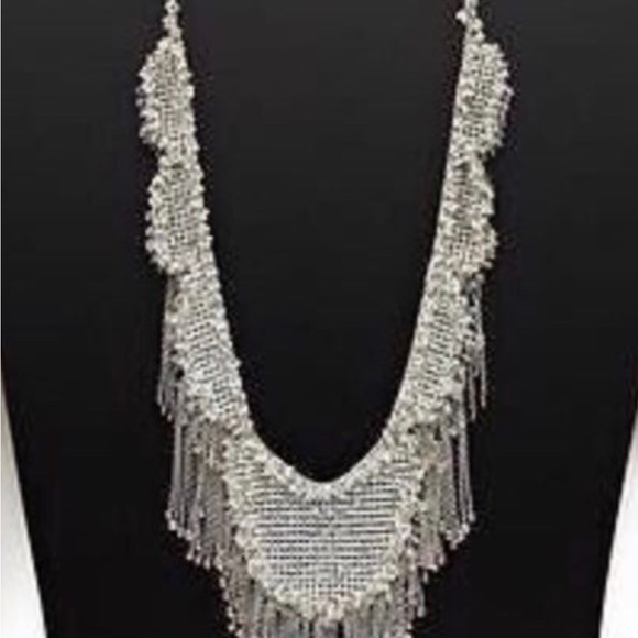 Authentic Swarovski extravagant Long Necklace with Matching earrings. $1900 - Picture 6 of 14
